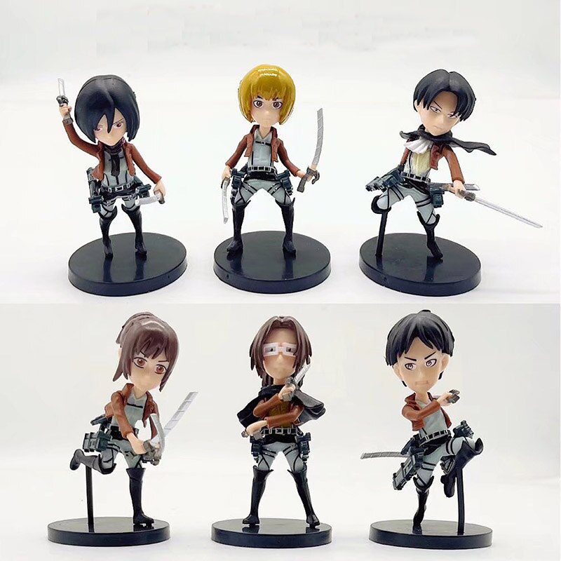 Figurine L’attaque Des Titans Personnages