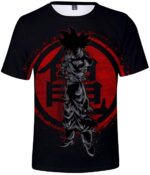 T-Shirt Dragon Ball Z Goku Kanji