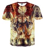 T-Shirt DBZ Goku SSJ