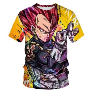 T-Shirt Dragon Ball Super Vegeta SSG