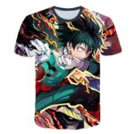 T-Shirt My Hero Academia Izuku-Might