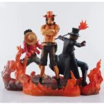 Figurine One Piece Luffy x Sabo x Ace