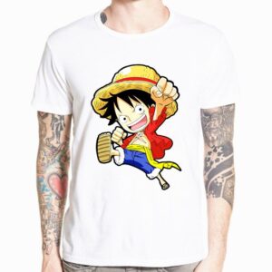 T-Shirt One Piece Luffy Chibi