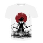 T-Shirt Dragon Ball Z Goku Entrainement