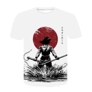 T-Shirt Dragon Ball Z Goku Entrainement
