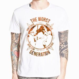 T-Shirt One Piece The Worst Generation
