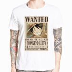 T-Shirt One Piece Luffy Wanted
