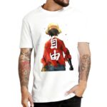 T-Shirt One Piece Luffy Peint