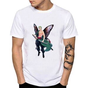 T-Shirt One Piece Zoro Papillon
