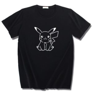 T-Shirt Pokémon Pikachu Noir