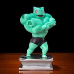 Figurine Pokémon Bulbizarre Musclé