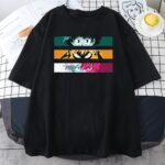 T-Shirt MHA Femme Shoto x Izuku x Katsuki Noir