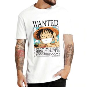 T-Shirt One Piece Luffy Hors la Loi