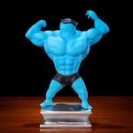 Figurine Pokémon Carapuce Musclé