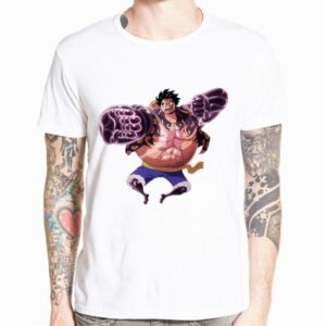 T-Shirt One Piece Luffy Gear 4