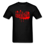 T-Shirt One Piece Straw Hat Pirates Noir