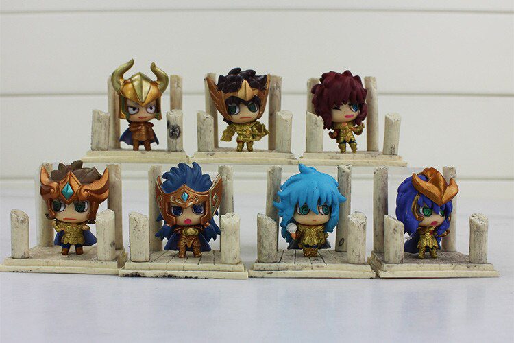 Figurine Saint Seiya Protagonistes Principaux