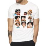 T-Shirt One Piece Luffy Face