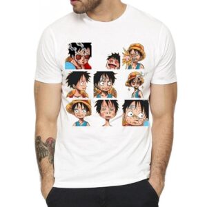 T-Shirt One Piece Luffy Face