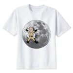 T-Shirt One Punch Man Saitama Lune
