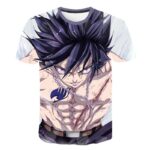 T-Shirt Fairy Tail Grey Fullbuster