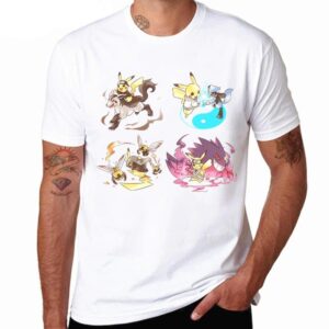 T-Shirt Naruto Pikachu