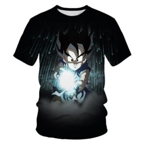 T-Shirt DBZ Goku Petit Kamehameha