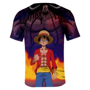 T-Shirt One Piece Luffy x Kaido