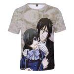 T-Shirt Black Butler Ciel x Sebastian