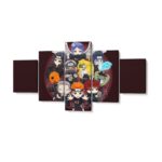 Tableau Naruto Akatsuki Chibi