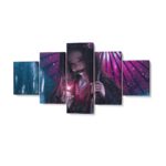 Tableau Demon Slayer Nezuko Réaliste