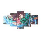 Tableau Demon Slayer Tanjirô et Nezuko