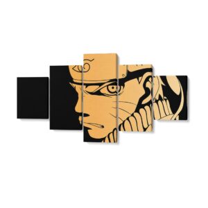 Tableau Naruto Noir et Orange