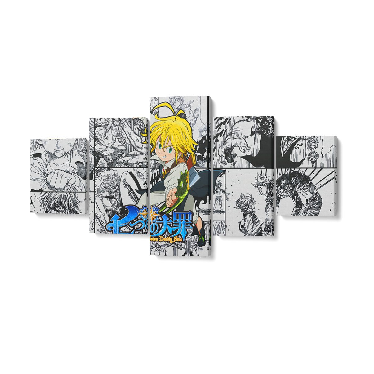Tableau Seven Deadly Sins Meliodas de la Charité