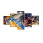 Tableau Pokémon Leviator x Artikodin