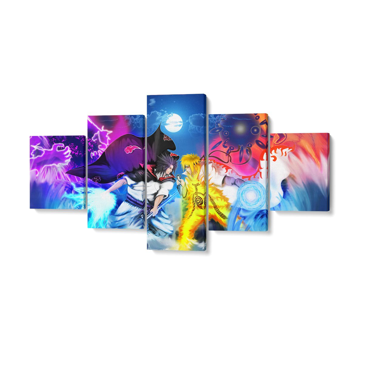 Tableau Naruto vs Sasuke