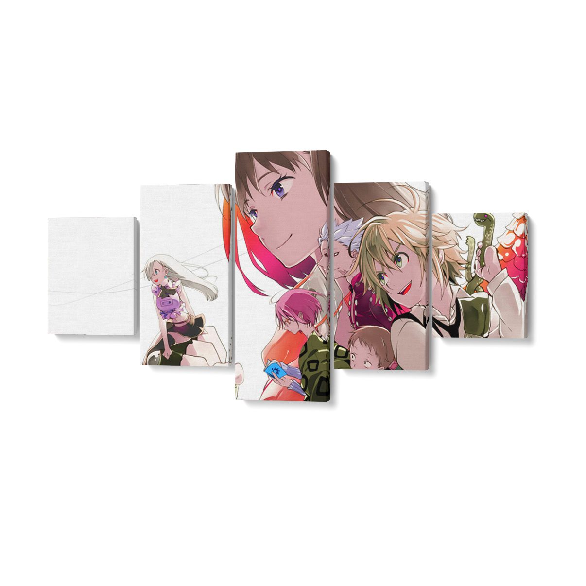 Tableau Seven Deadly Sins Protagonistes Principaux