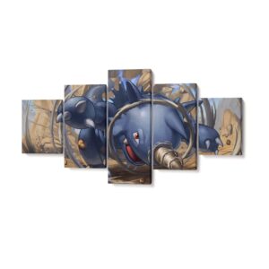 Tableau Pokémon Rhinoféros