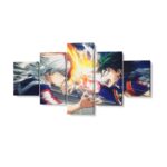 Tableau My Hero Academia Izuku vs Shoto