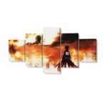 Tableau L’Attaque Des Titans Chute du Mur