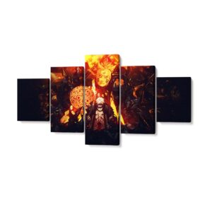 Tableau Naruto Méga Orbe Shuriken Démoniaque