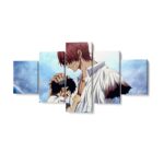Tableau One Piece Luffy et Shanks