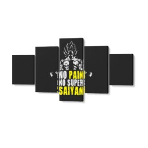 Tableau Dragon Ball Z No Pain No Super Saiyan