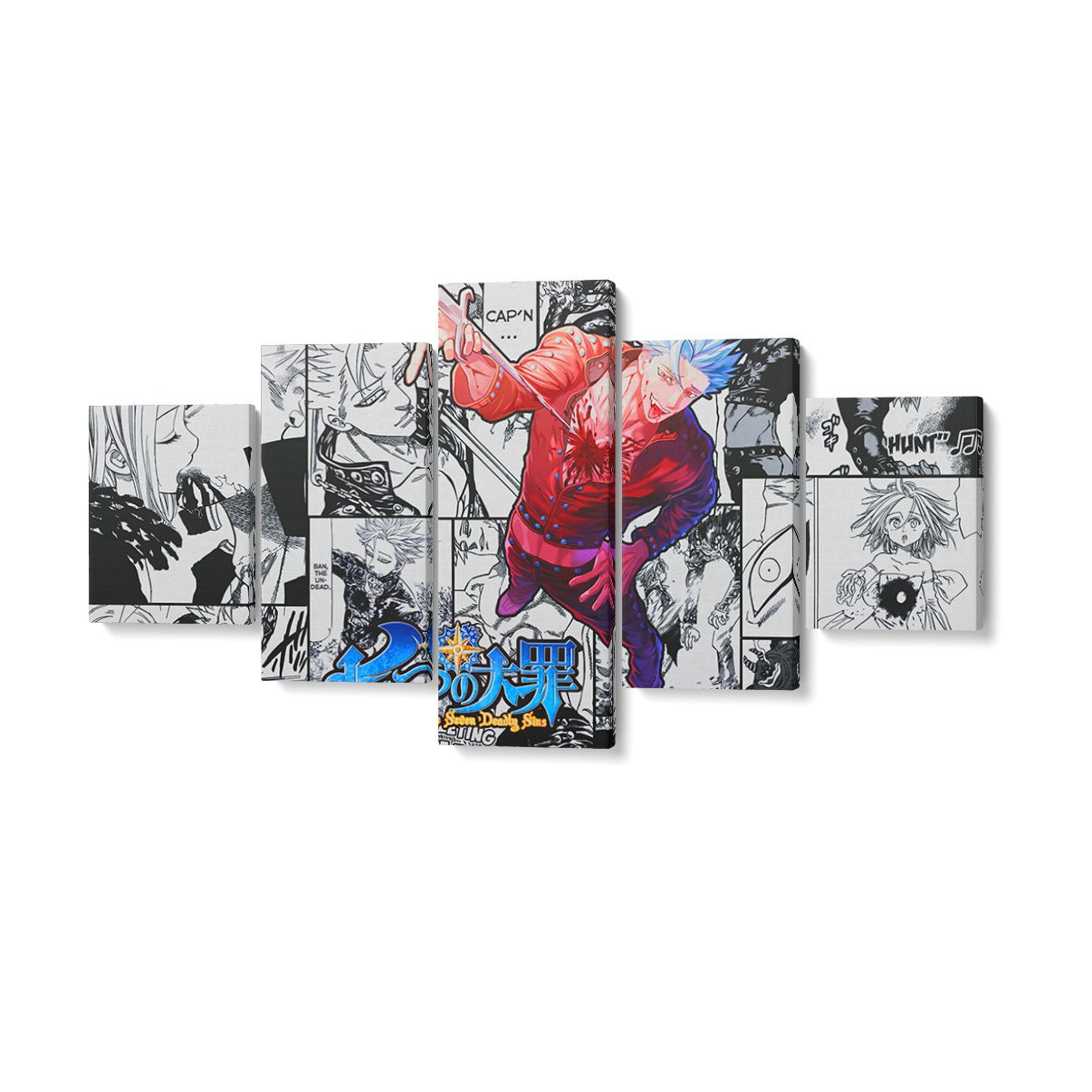 Tableau Seven Deadly Sins Renard de l'Avarice