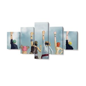 Tableau One Piece Poing Levé