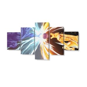 Tableau Naruto Susano vs Kurama