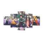 Tableau Demon Slayer Protagonistes Principaux