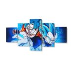 Tableau DBS Goku et Vegeta SSGSS