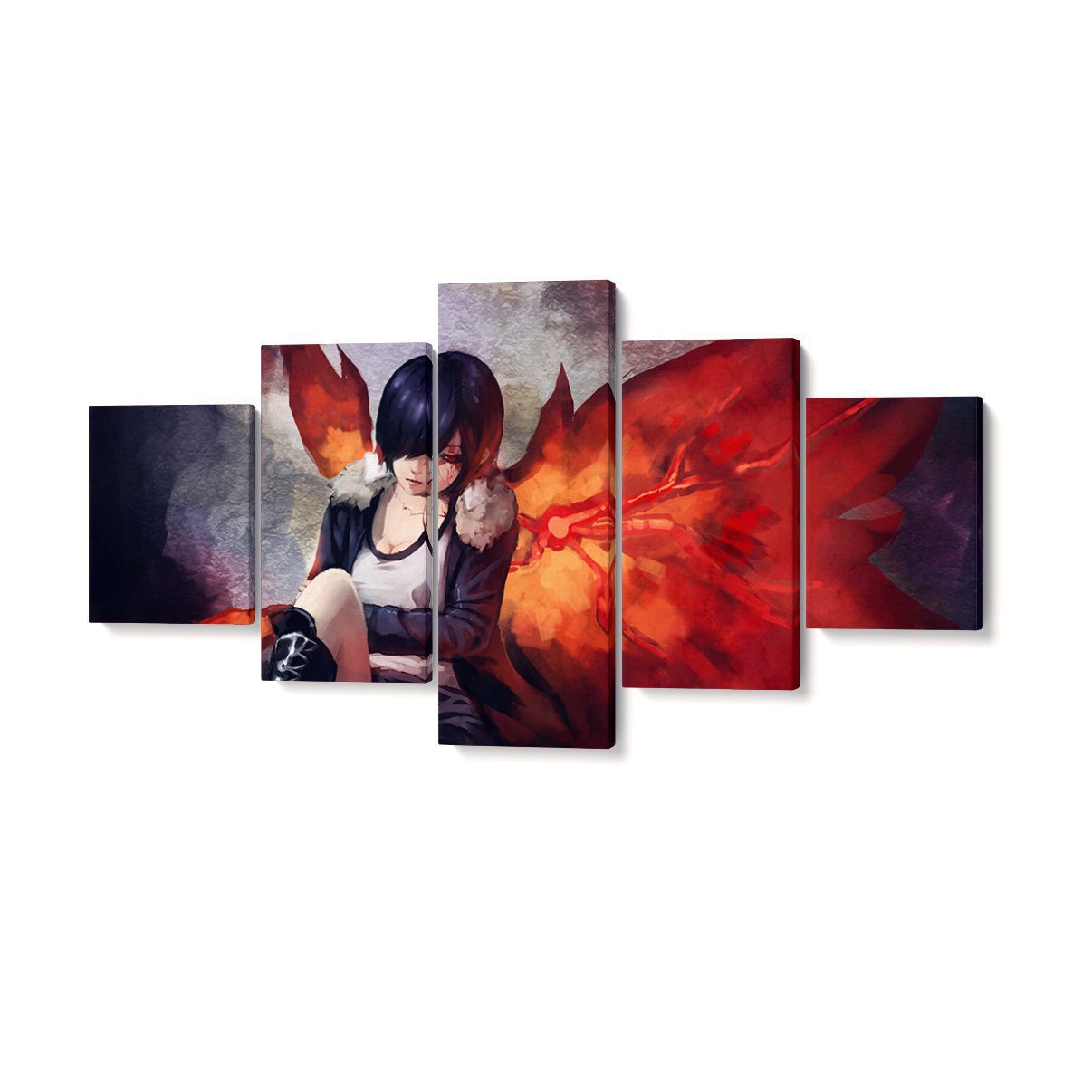 Tableau Tokyo Ghoul Touka Kagune Ailé