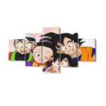 Tableau Dragon Ball Z Famille Goku